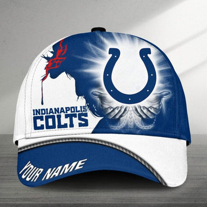 LIMITED EDITION - NEW CUSTOMIZED NFL17 IDC INDIANAPOLIS COLTS CLASSIC CAP