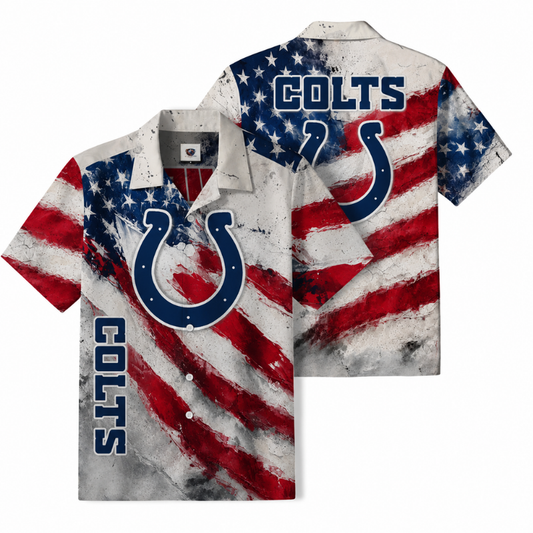 LIMITED EDITION - NEW CUSTOMIZED NFL17 IDC INDIANAPOLIS COLTS UNISEX HAWAIIAN SHIRT