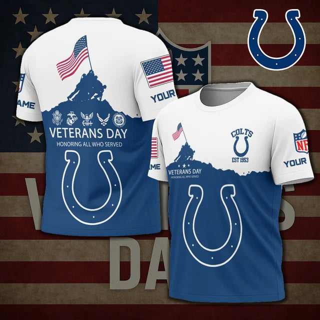 LIMITED EDITION - NEW CUSTOMIZED NFL17 ID COLTS UNISEX T-SHIRT, SWEATSHIRT, HOODIE & ZIP HOODIE