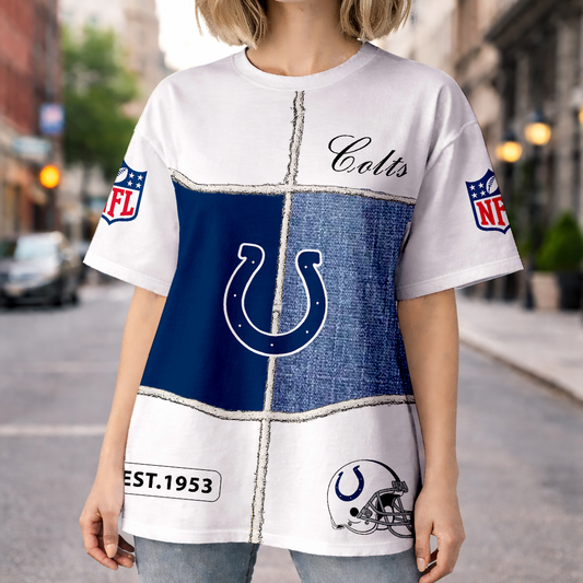 LIMITED EDITION - NEW CUSTOMIZED NFL17 IDC INDIANAPOLIS COLTS UNISEX T-SHIRT, POLO, HOODIE & JACKETS