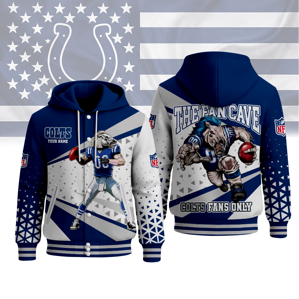 LIMITED EDITION - NEW CUSTOMIZED NFL17 IDC INDIANAPOLIS COLTS UNISEX T-SHIRT, POLO, HOODIE & JACKETS