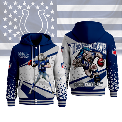 LIMITED EDITION - NEW CUSTOMIZED NFL17 IDC INDIANAPOLIS COLTS UNISEX T-SHIRT, POLO, HOODIE & JACKETS