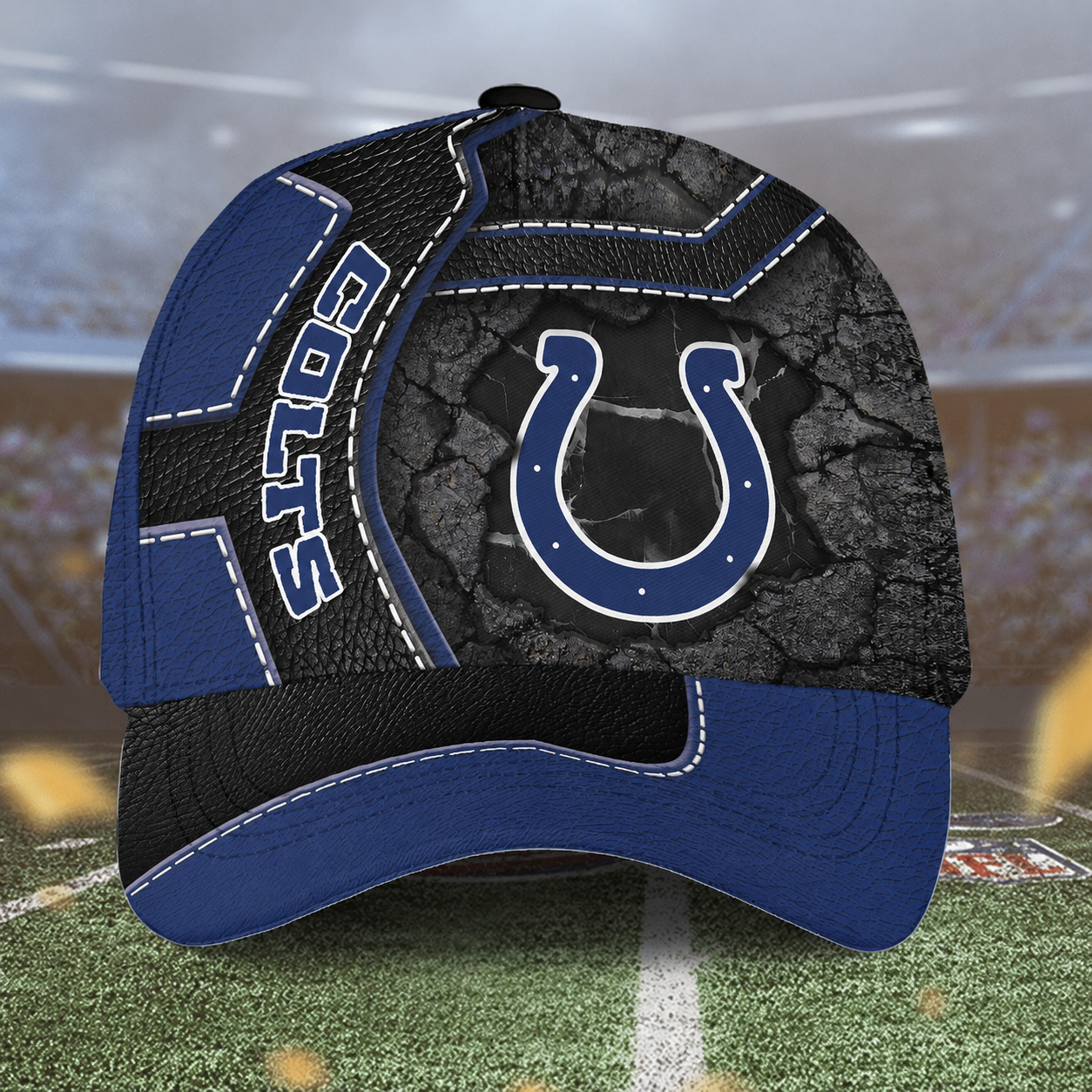 LIMITED EDITON - NEW CUSTOMIZED NFL17 IDC INDIANAPOLIS COLTS CLASSIC CAP