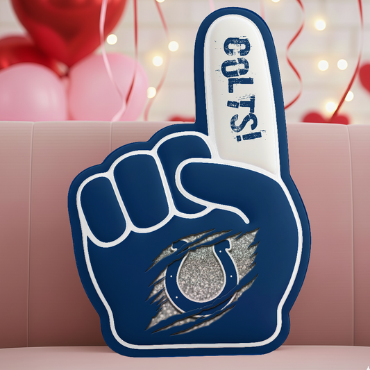 LIMITED EDITION - NEW CUSTOMIZED NFL17 IDC INDIANAPOLIS COLTS 3D BODY PILLOW