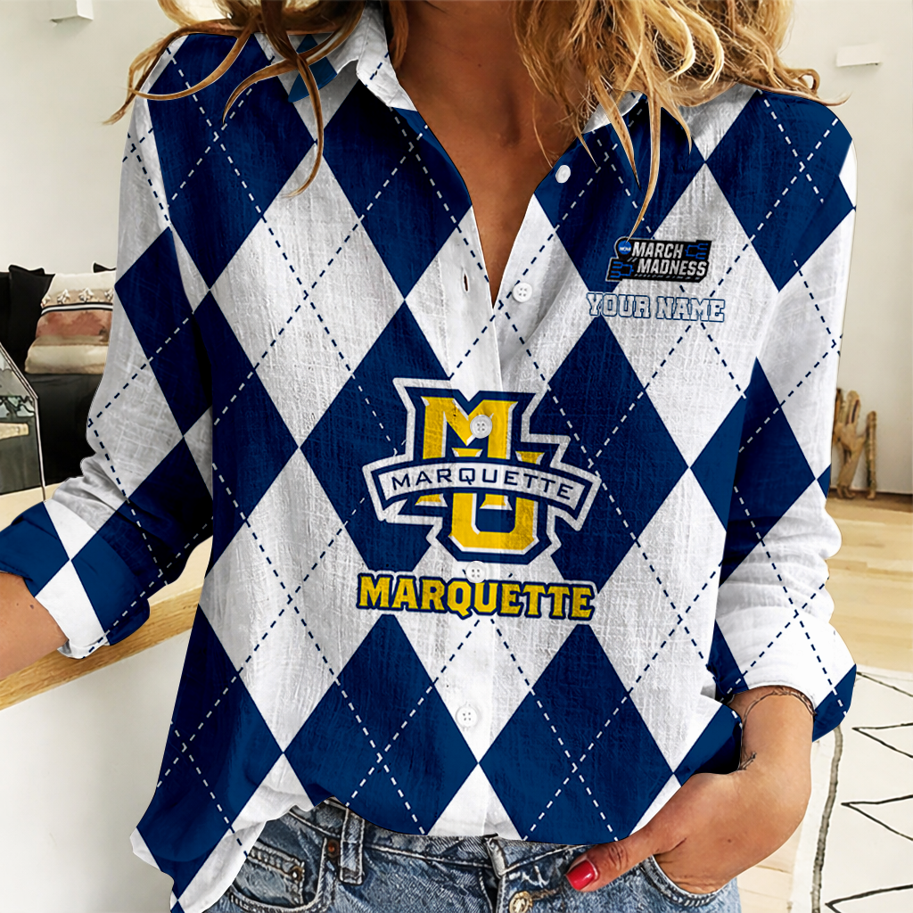 LIMITED DROP - NEW CUSTOMIZED | NCAA MAM17 MGE MA GOLDEN EAGLES WOMEN CASUAL SHIRT FOR FAN