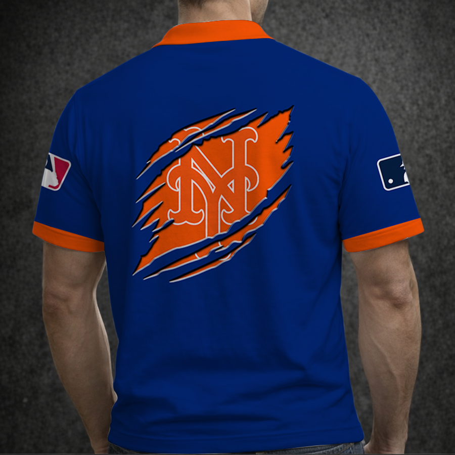 [FLASH SALE] NEW CUSTOMIZED MLB17 NYM NEW YORK METS POLO SHIRT