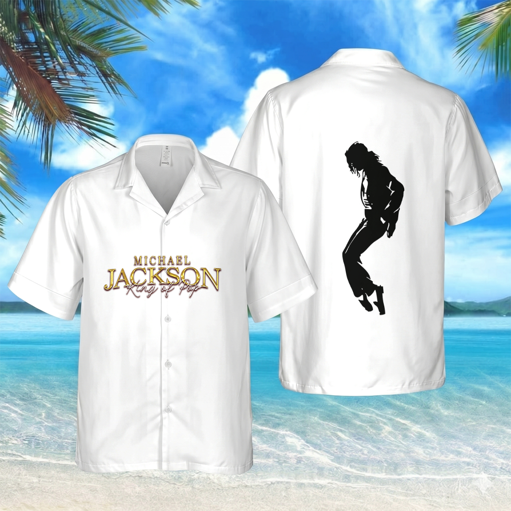 [FAN EXCLUSIVE] NEW CUSTOMIZED MICHAEL JACKSON UNISEX HAWAIIAN SHIRT