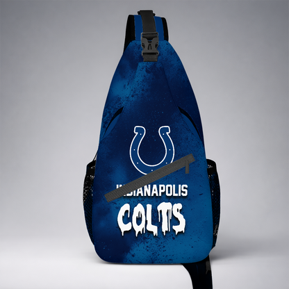 [SPECIAL OFFER] NEW CUSTOMIZED NFL17 IDC INDIANAPOLIS COLTS SLING BAG