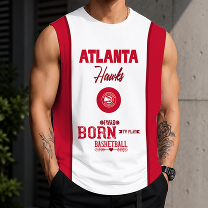 [HOT DEAL] NEW CUSTOMIZED NBA17 AHA ATLANTA HAWKS TANK TOP