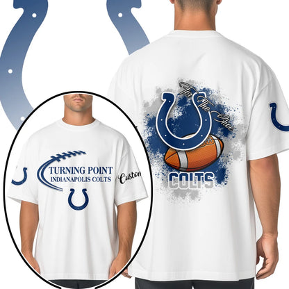VIRAL EDITION - NEW CUSTOMIZED NFL17 IDC INDIANAPOLIS COLTS POLO SHIRT, ZIP POLO SHIRT & T-SHIRTS