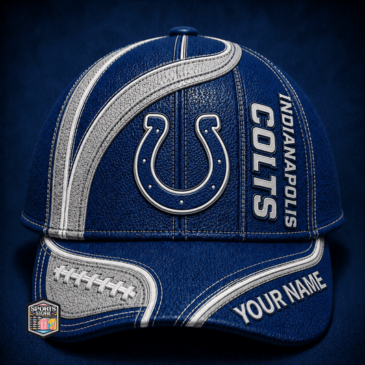 ELITE EDITION - NEW CUSTOMIZED NFL17 IDC INDIANAPOLIS COLTS CLASSIC CAP