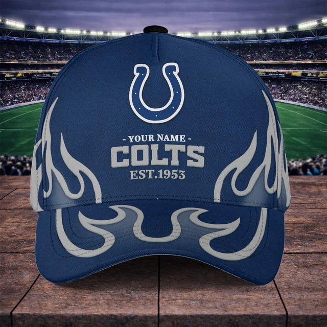 EXCLUSIVE EDITION - NEW CUSTOMIZED NFL17 IDC INDIANAPOLIS COLTS CLASSIC CAP