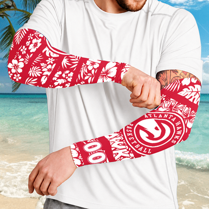 [HOT DEAL] NEW CUSTOMIZED NBA17 AHA ATLANTA HAWKS SUN ARM SLEEVES
