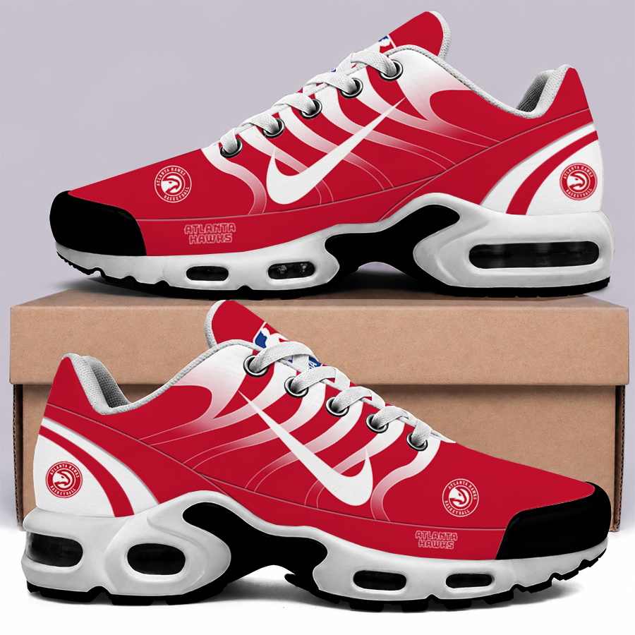 [HOT DEAL] NEW CUSTOMIZED NBA17 AHA ATLANTA HAWKS AIR MAX PLUS SNEAKERS