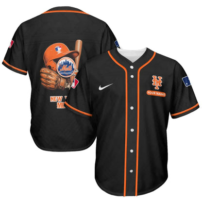 LIMITED EDITION - NEW CUSTOMIZED MLB17 NYM NEW YORK METS BASEBALL JERSEY