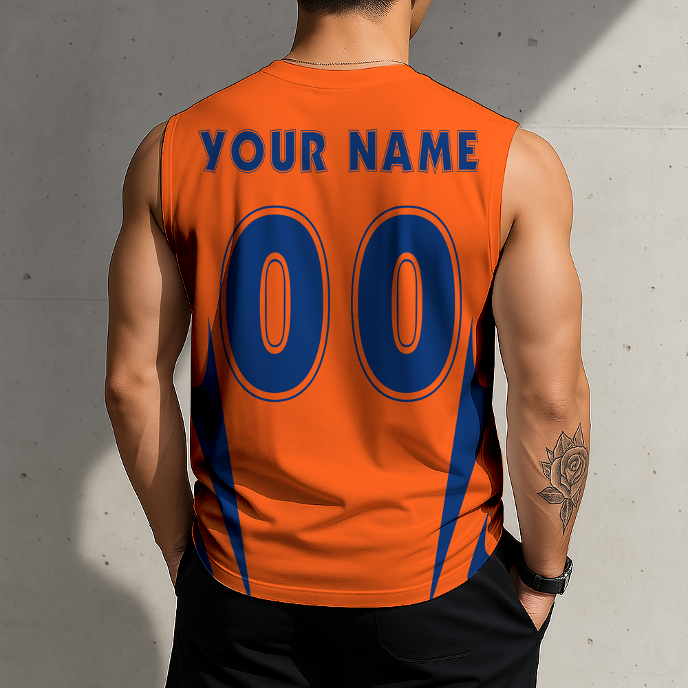 LIMITED EDITION - NEW CUSTOMIZED MLB17 NYM NEW YORK METS MEN'S GYM SHIRT