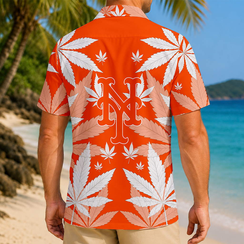 LIMITED EDITION - NEW CUSTOMIZED MLB17 NYM NEW YORK METS UNISEX HAWAIIAN SHIRT