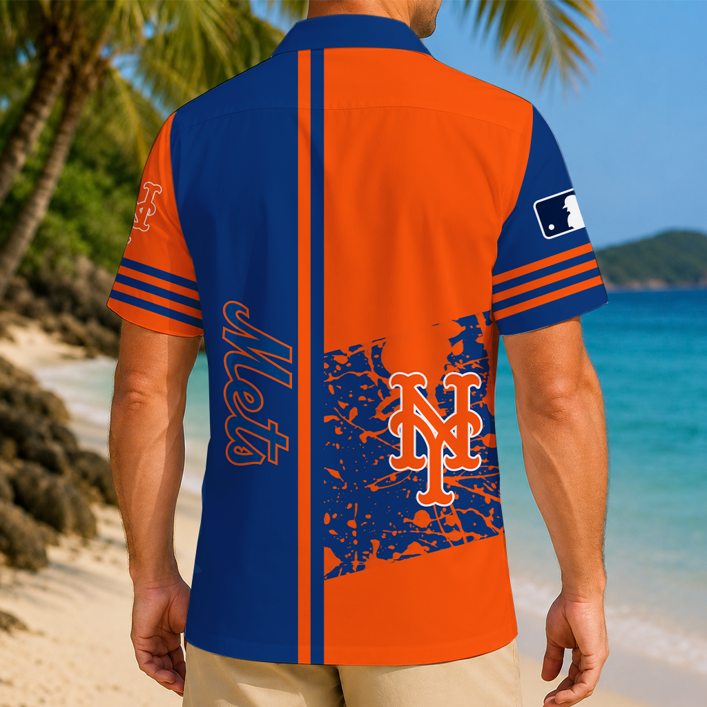 LIMITED EDITION - NEW CUSTOMIZED MLB17 NYM NEW YORK METS UNISEX HAWAIIAN SHIRT