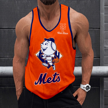 LIMITED EDITION - NEW CUSTOMIZED MLB17 NEW YORK METS UNISEX TANK TOP