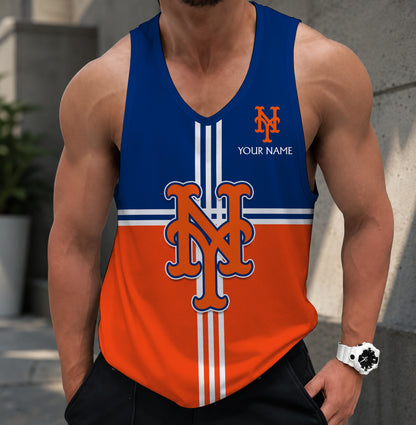 LIMITED EDITION - NEW CUSTOMIZED MLB17 NEW YORK METS UNISEX TANK TOP