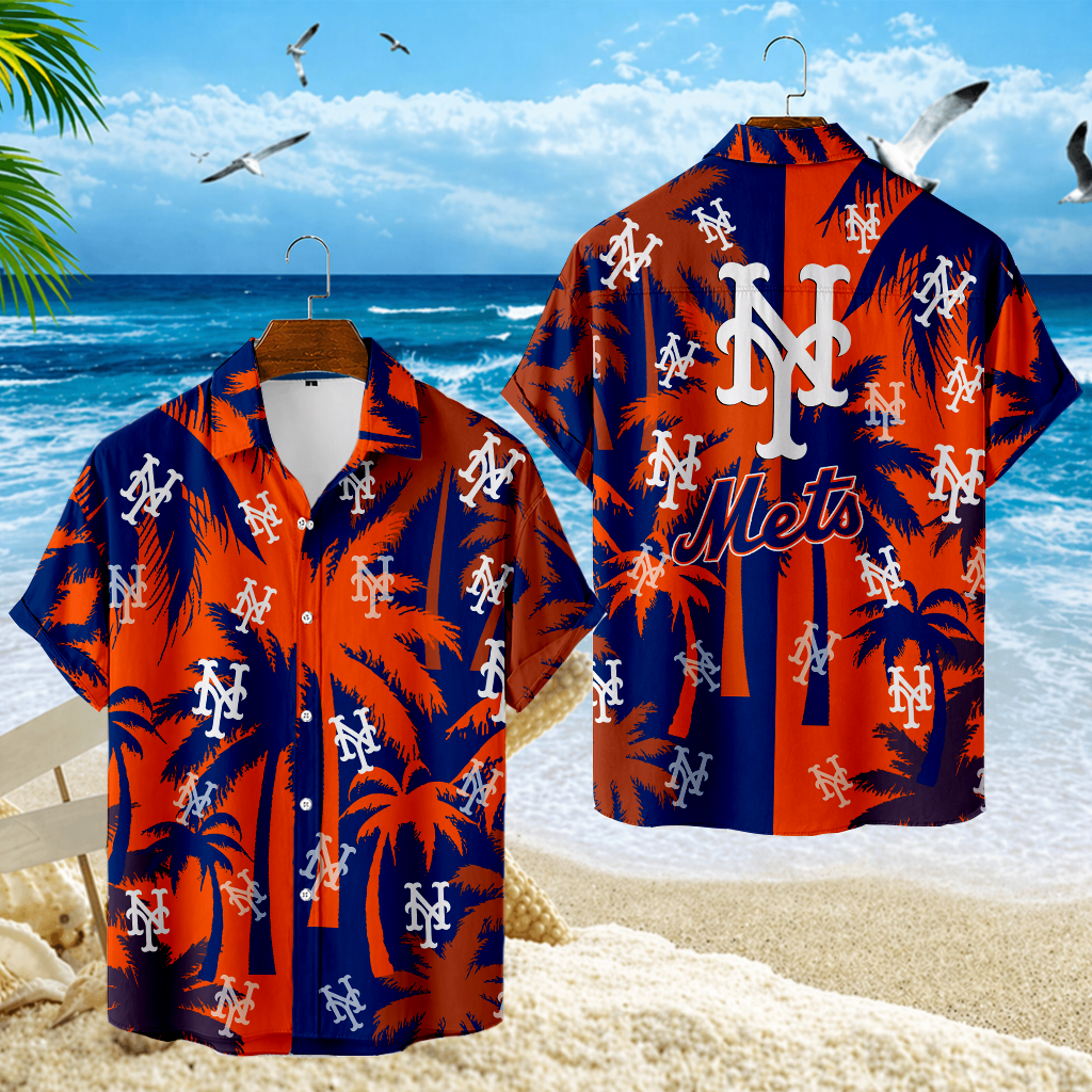 LIMITED EDITION - NEW CUSTOMIZED MLB17 NYM NEW YORK METS UNISEX HAWAIIAN SHIRT