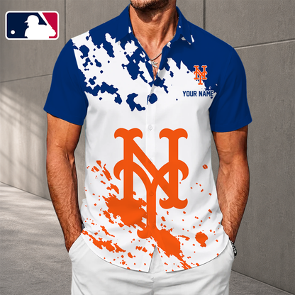 LIMITED EDITION - NEW CUSTOMIZED MLB17 NYM NEW YORK METS UNISEX HAWAIIAN SHIRT