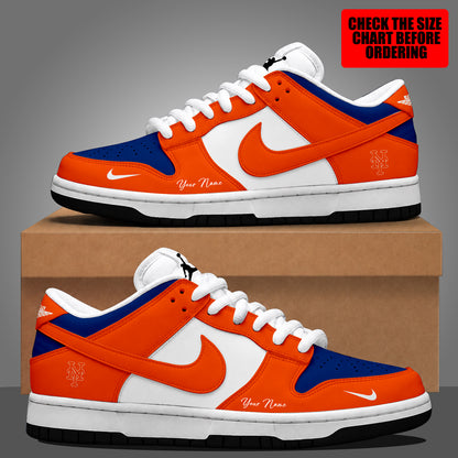 [FLASH SALE] NEW CUSTOMIZED MLB17 NYM NEW YORK METS DUNK LOW SHOES