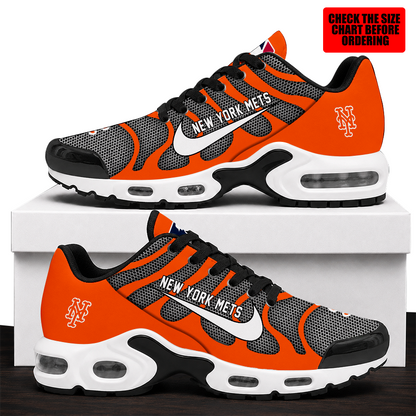 [FLASH SALE] NEW CUSTOMIZED MLB17 NYM NEW YORK METS AIR MAX PLUS SNEAKERS