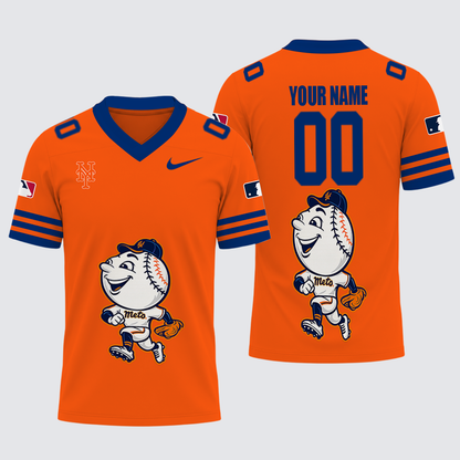 [FLASH SALE] NEW CUSTOMIZED MLB17 NYM NEW YORK METS FOOTBALL JERSEY