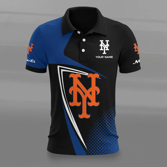 [FLASH SALE] NEW CUSTOMIZED MLB17 NYM NEW YORK METS POLO SHIRT