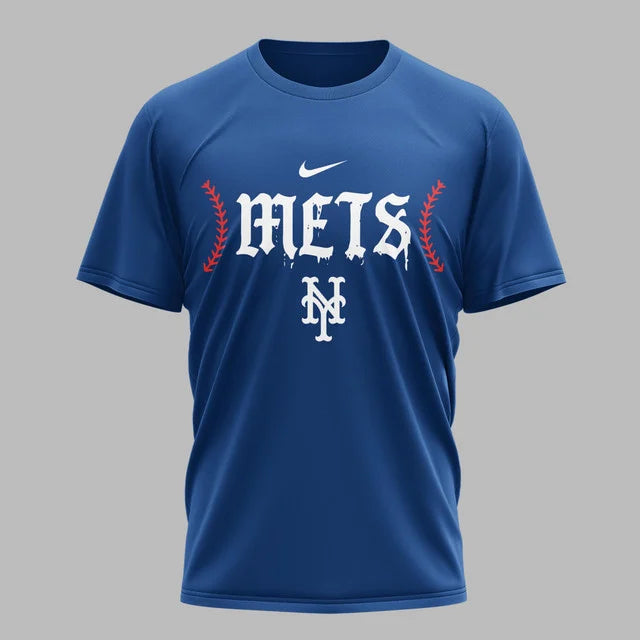 [FLASH SALE] NEW CUSTOMIZED MLB17 NYM NEW YORK METS MUTICOLOR T-SHIRT