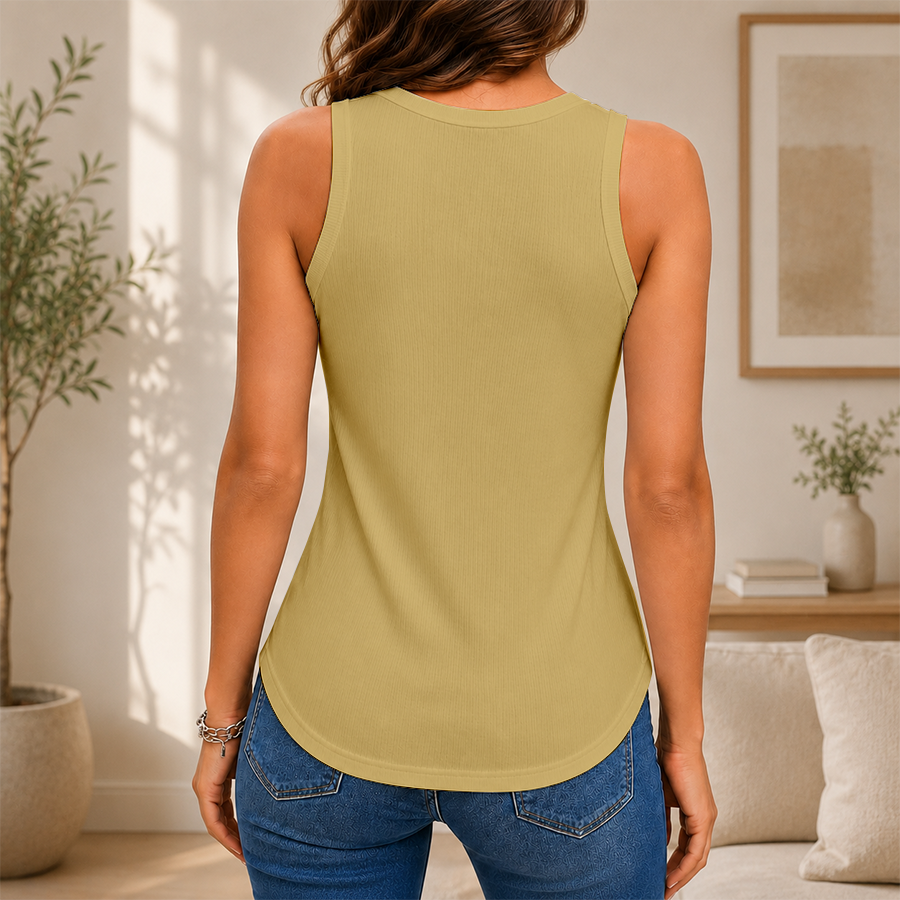 [FAN FAVORITE] NEW CUSTOMIZED NCAA CWS17 VDC VANDERBILT COMMODORES WOMEN'S V-NECK TANK TOP