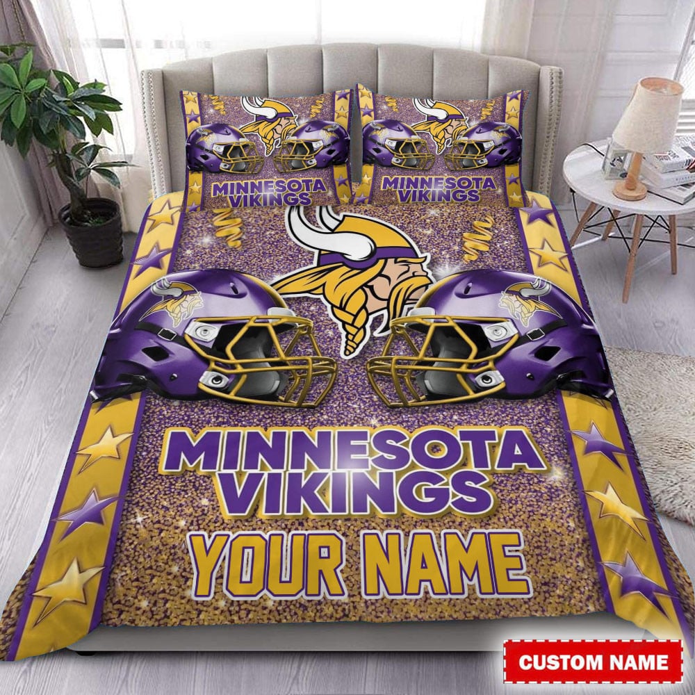 LIMITED EDITION - NEW PREMIUM NFL05 MVK MINNESOTA VIKINGS BEDDING SET