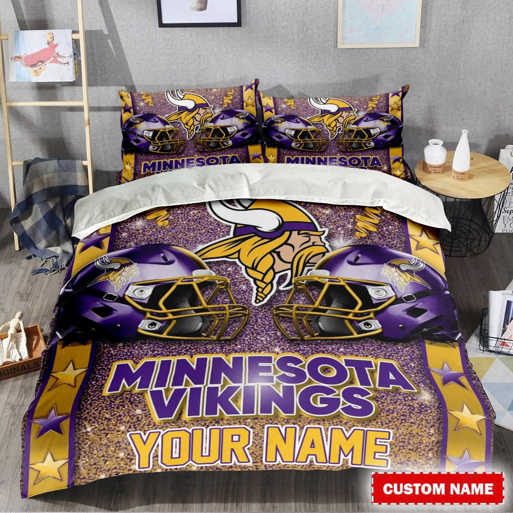 LIMITED EDITION - NEW PREMIUM NFL05 MVK MINNESOTA VIKINGS BEDDING SET