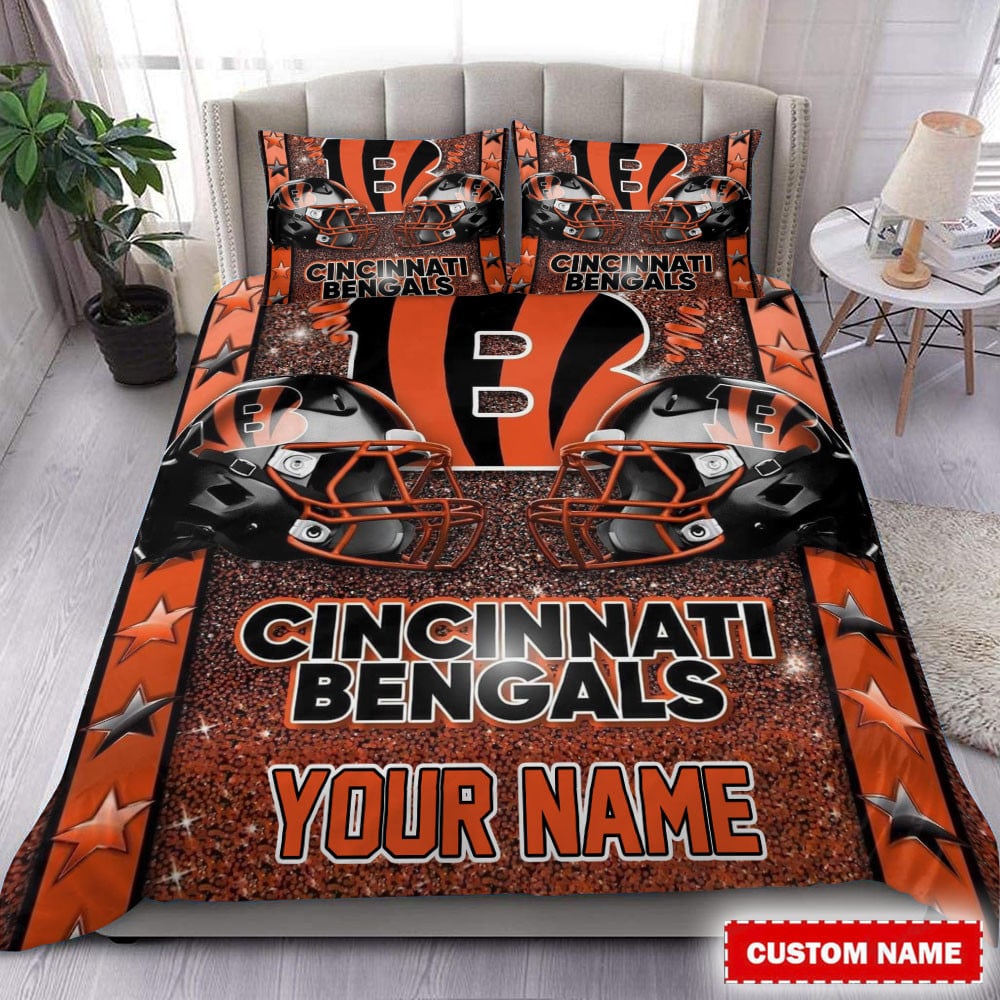 LIMITED EDITION - NEW PREMIUM NFL16 CCB CINCINNATI BENGALS BEDDING SET