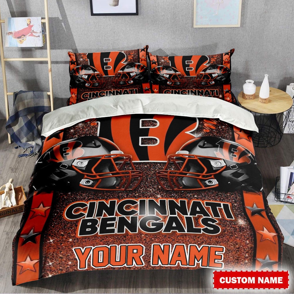 LIMITED EDITION - NEW PREMIUM NFL16 CCB CINCINNATI BENGALS BEDDING SET