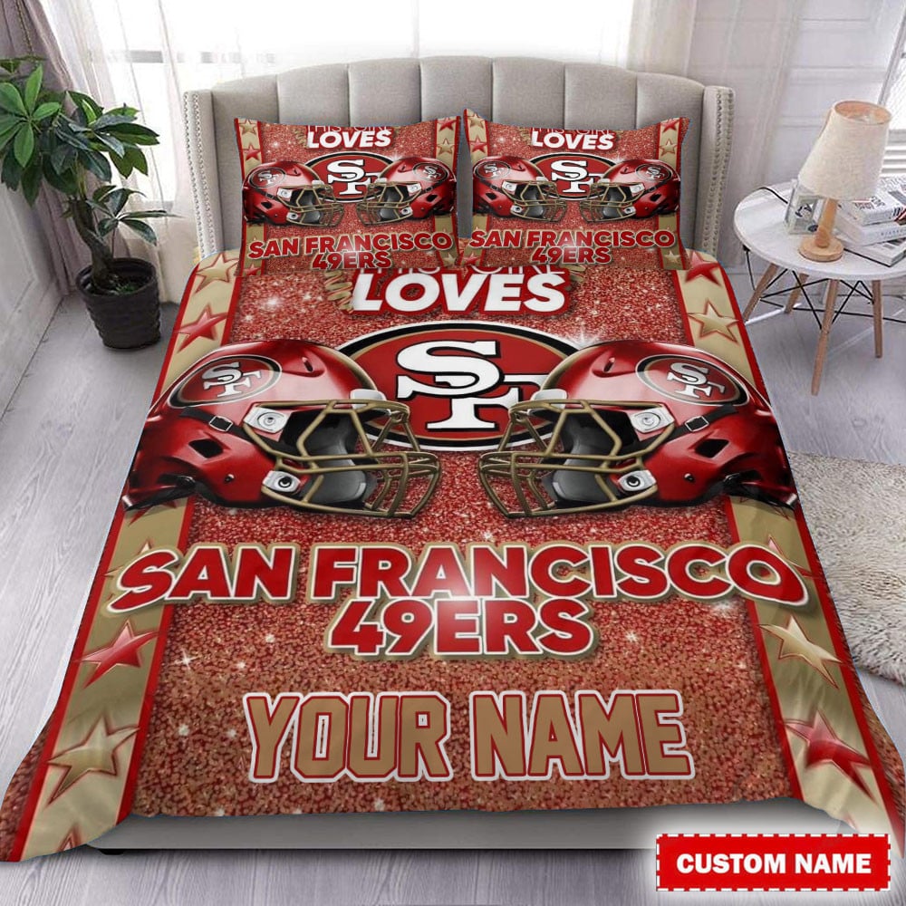 LIMITED EDITION - NEW PREMIUM NFL11 SF49 SAN FRANCISCO 49ERS BEDDING SET