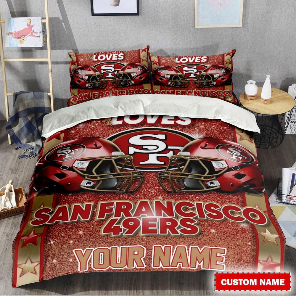 LIMITED EDITION - NEW PREMIUM NFL11 SF49 SAN FRANCISCO 49ERS BEDDING SET