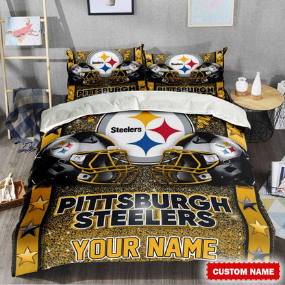 LIMITED EDITION - NEW PREMIUM NFL14 PSB PITTSBURGH STEELERS BEDDING SET