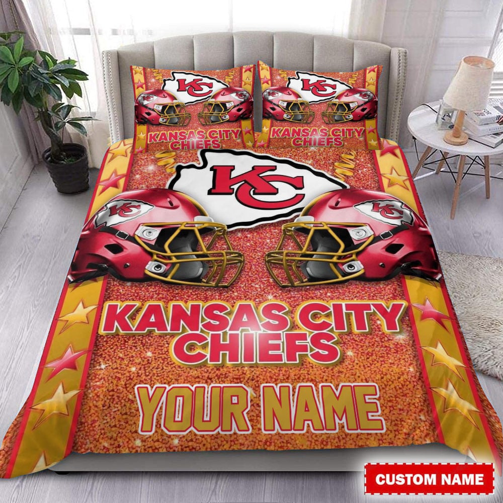 LIMITED EDITION - NEW PREMIUM NFL01 KCC KANSAS CITY CHIEFS BEDDING SET