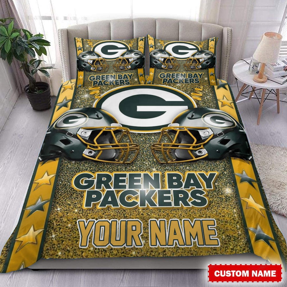 LIMITED EDITION - NEW PREMIUM NFL08 GBP GREEN BAY PACKERS BEDDING SET