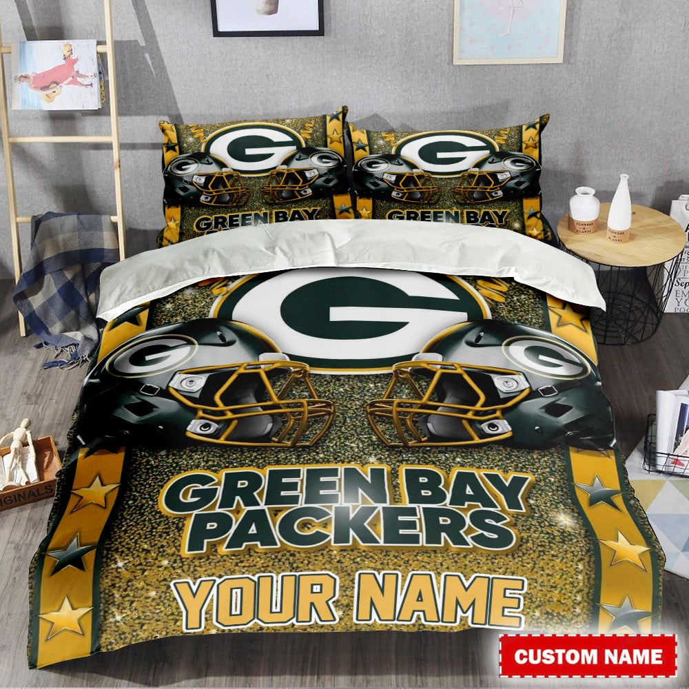 LIMITED EDITION - NEW PREMIUM NFL08 GBP GREEN BAY PACKERS BEDDING SET