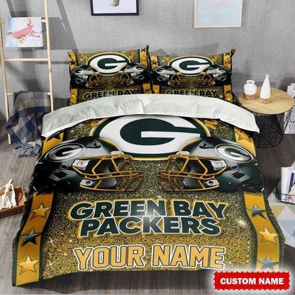 LIMITED EDITION - NEW PREMIUM NFL08 GBP GREEN BAY PACKERS BEDDING SET