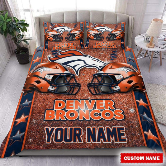 LIMITED EDITION - NEW PREMIUM NFL13 DVB DENVER BRONCOS BEDDING SET