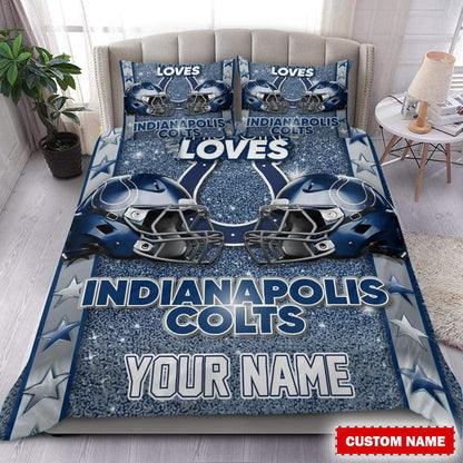 LIMITED EDITION - NEW PREMIUM NFL17 IDC INDIANAPOLIS COLTS BEDDING SET
