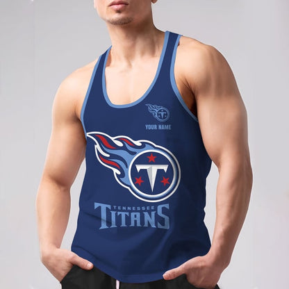LIMITED EDITION - NEW CUSTOMIZED NFL31 TST TENNESSEE TITANS UNISEX TANK TOP