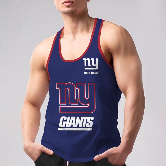 LIMITED EDITION - NEW CUSTOMIZED NFL32 NYG NEW YORK GIANTS UNISEX TANK TOP