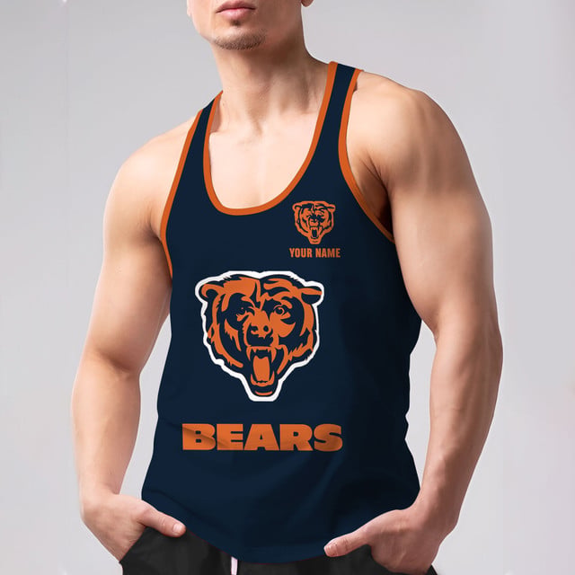 LIMITED EDITION - NEW CUSTOMIZED NFL26 CCB CHICAGO BEARS UNISEX TANK TOP