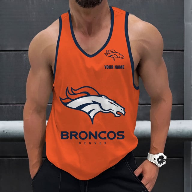 LIMITED EDITION - NEW CUSTOMIZED NFL13 DVB DENVER BRONCOS UNISEX TANK TOP