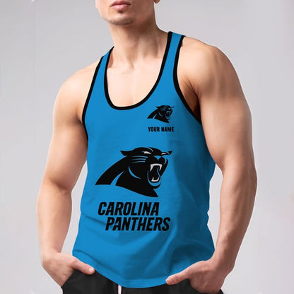 LIMITED EDITION - NEW CUSTOMIZED NFL23 CLP CAROLINA PANTHERS UNISEX TANK TOP
